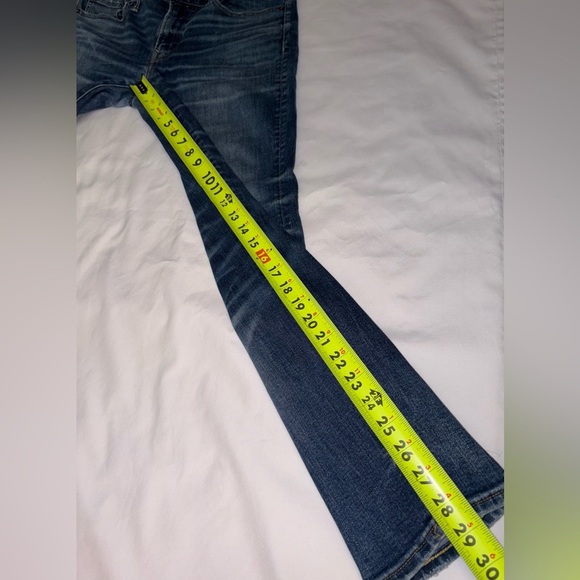 American Eagle Size 31/30 Dark Wash Next Level Airflex Athletic Skinny Jeans - Picture 4 of 9